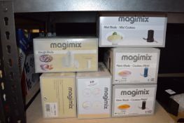 *Six Assorted Magimix Mixer Blades