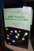 *Three Sets of 360b Multicolour Multifunctional LED lights