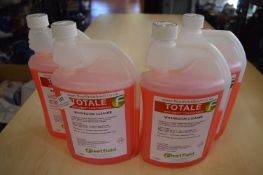 *4x 1L of Totale Applemint Concentrate Washroom Cl