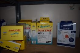 *Shelf of Dust Bags to Fit Miele, Bosch, Siemens, etc. (tray not included)