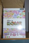 22 Boxes of 5 “When in Rome” Trivia Games