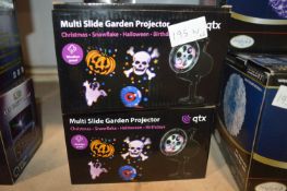 *Two Multi Slide Garden Projectors