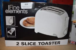 *Fine Elements To Slice Toaster