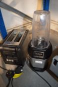 *Ninja Blender and a Logik Two Slice Toaster
