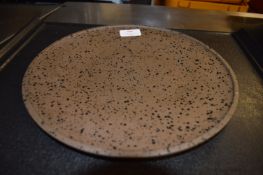 Four Fairmont Raw Stoneware Plates