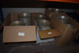 *Four Boxes of Aluminium Pie Moulds and Two Boxes