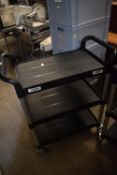 *Three Tier Catering Trolley
