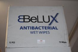 *12 Packs of 72 Antibacterial Wipes