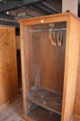 *6ft Pine Open Fronted Double Wardrobe (this lot is located at Trinity Hotel, Hedon Road, Hull,
