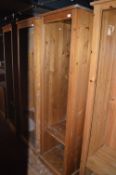 *6ft Pine Open Fronted Single Wardrobe (this lot is located at Trinity Hotel, Hedon Road, Hull,