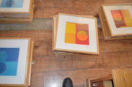 *Six Pieces Square Framed Contemporary Wall Art (this lot is located at Trinity Hotel, Hedon Road,