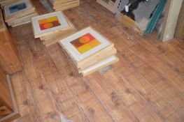 *Six Pieces Square Framed Contemporary Wall Art (this lot is located at Trinity Hotel, Hedon Road,