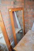 *Large Pine Framed Wall Mirror (this lot is located at Trinity Hotel, Hedon Road, Hull, HU9 1NU)