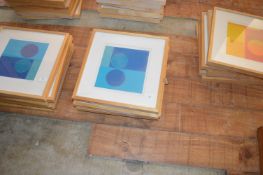 *Six Pieces Square Framed Contemporary Wall Art (this lot is located at Trinity Hotel, Hedon Road,