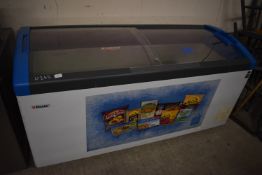 *Elcold Ice Cream Storage Display Unit with Slidin