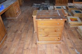 *Pine Four Drawer Chest (this lot is located at Trinity Hotel, Hedon Road, Hull, HU9 1NU)