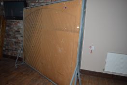 *Mobile Room Divider with Panelling (this lot is located at Trinity Hotel, Hedon Road, Hull, HU9