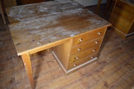 *4ft Pine Dressing Table with Four Drawers (this lot is located at Trinity Hotel, Hedon Road,
