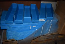 *Three Packs of Blue Corrugated Plastic Component