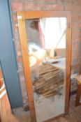 *Large Pine Framed Wall Mirror (this lot is located at Trinity Hotel, Hedon Road, Hull, HU9 1NU)