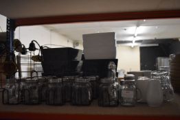 *Quantity of Glass Salt & Pepper Pots, and Storage