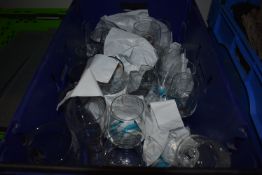 Quantity of Various Glasses (crate not included)