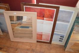 *Two Pieces of Wall Art and a Mirror (this lot is located at Trinity Hotel, Hedon Road, Hull, HU9