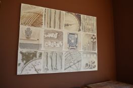 *Contemporary Wall Art (this lot is located at Trinity Hotel, Hedon Road, Hull, HU9 1NU)