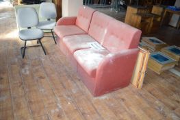 *Three Seat Reception Sofa and Two Office Chairs (this lot is located at Trinity Hotel, Hedon