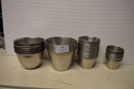 Quantity of Stainless Steel Ramekins
