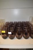 ~34 Glass Tumblers