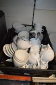 Quantity of Teapots, Cups & Saucers, etc. (tray no