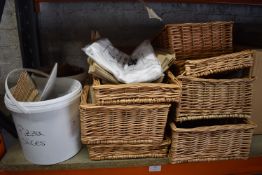 *Quantity of Wicker Display Baskets