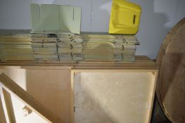 *Collapsible Portable Stage Comprising 13 1x1m Panels, and 2 Triangular Panels (this lot is