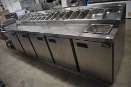 *Foster Salad Preparation Counter 2.9m long