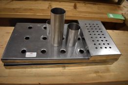 Stainless Steel Drip Trays and Measures