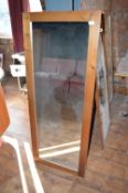 *Large Pine Framed Wall Mirror (this lot is located at Trinity Hotel, Hedon Road, Hull, HU9 1NU)