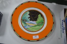 Royal Worcester Art Deco Collection Blue Lagoon Pl