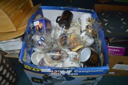 Charles and Diana Royalty Mugs and Glassware