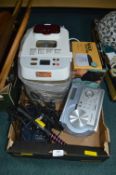 Electrical Items; Hitachi CD Radio, Bread Maker, e