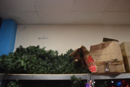 *Five Artificial Fir Christmas Garlands