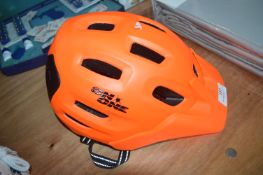 On One Bike Helmet in Fluorescent Orange