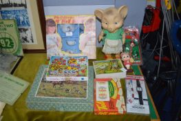 Vintage Toys, Jigsaw Puzzles, etc.