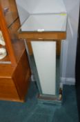 Mirrored Pedestal