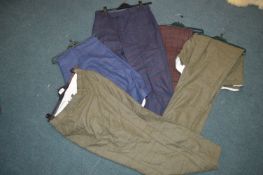 *Five Pairs of Racing Green Gents Wool Mix Tweed T