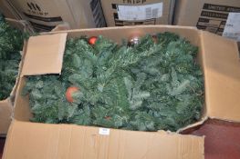 *Three Artificial Fir Christmas Garlands