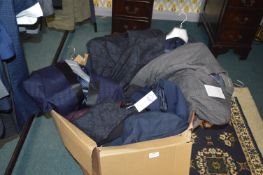 *Large Box of Assorted Gents Suit Trousers and Jac