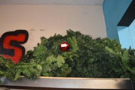 *Three Artificial Fir Christmas Garlands