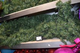 *Three Artificial Fir Christmas Garlands