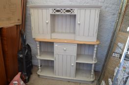 Grey Painted Dresser Base and Wall Unit